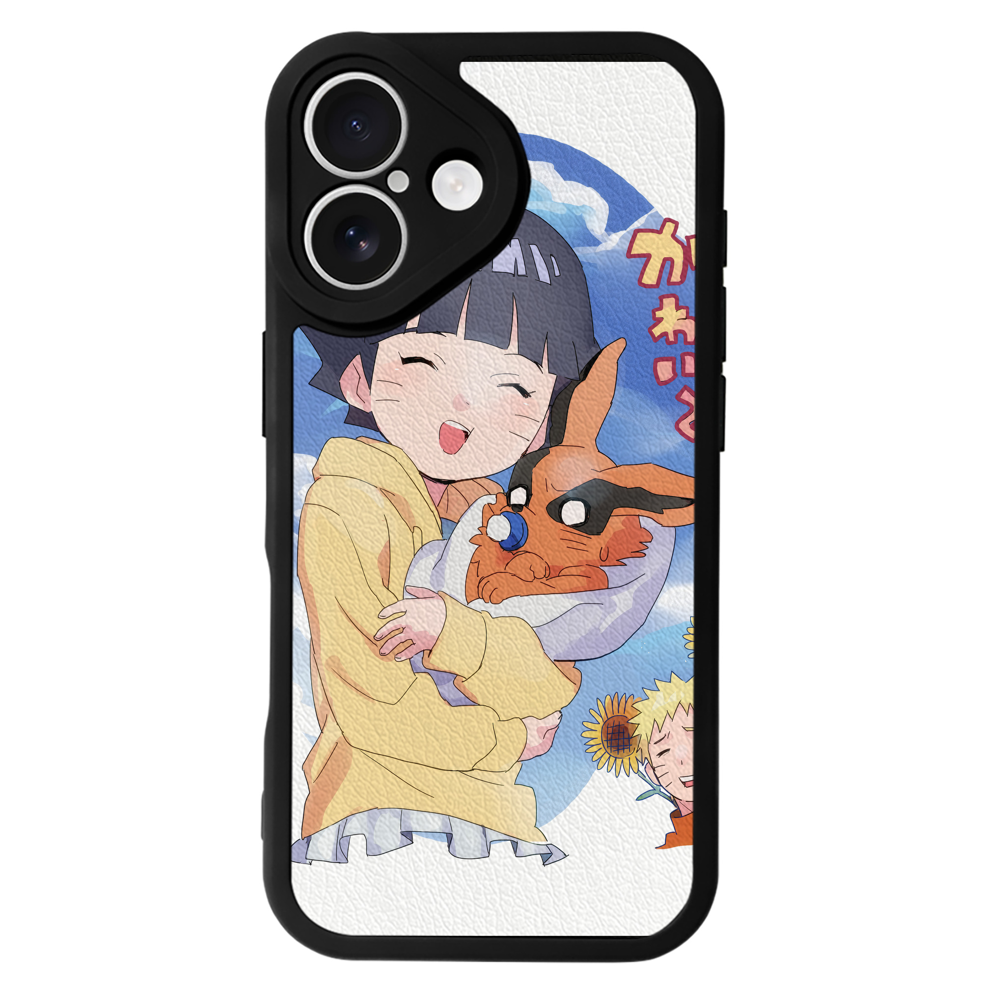 （画像用） NARUTO -ナルト- NARUTO -ナルト- 疾風伝 【iPhone 16シリーズ対応】シリコンスマホケース（レザー調） 材質：シリコン